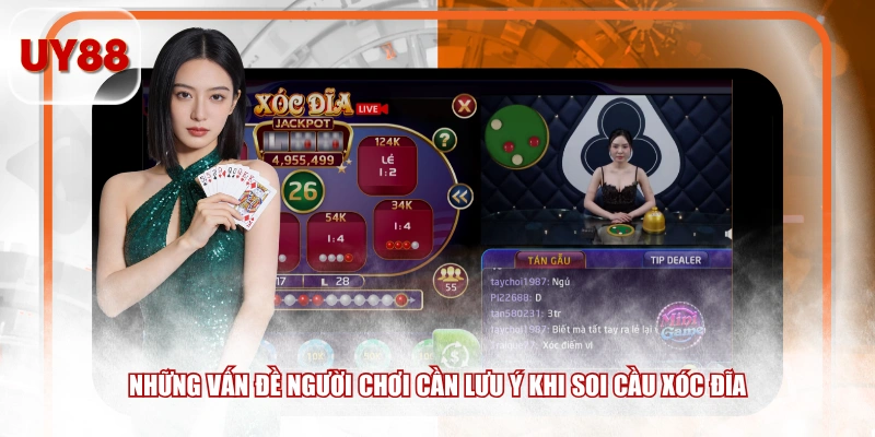 Những vấn đề người chơi cần lưu ý khi soi cầu xóc đĩa 